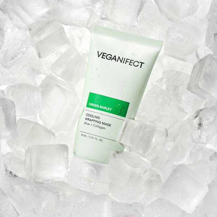 veganifect. Green Barley Aloe Wrapping Mask 80ml