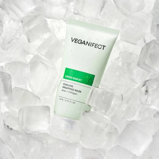 veganifect. Green Barley Aloe Wrapping Mask 80ml