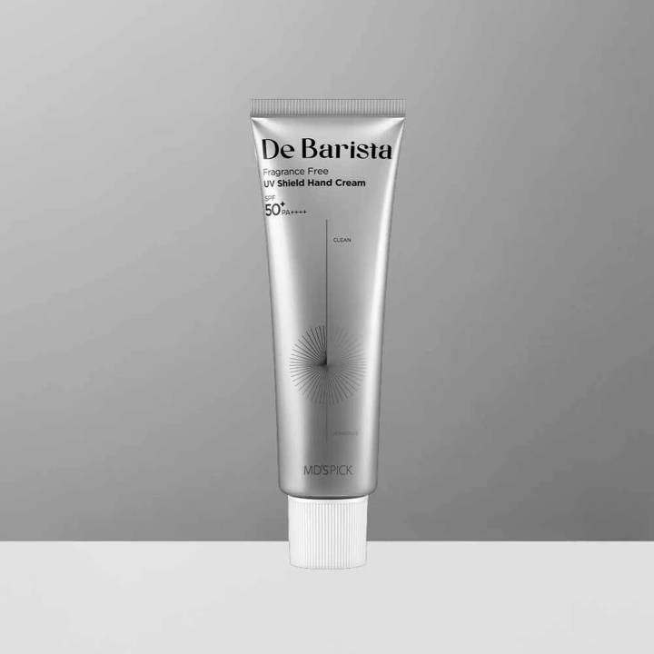 MD'S PICK De Barista Fragrance Free UV Shield Hand Cream 50g (Set/Single)