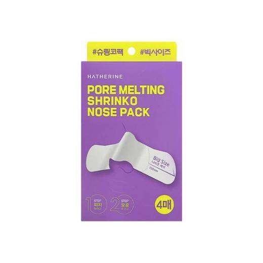 HATHERINE Pore Melting Shrinko Nose Pack 4P
