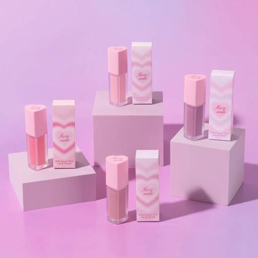 merrymonde Milk Heart Tint Lip & Cheek 5g