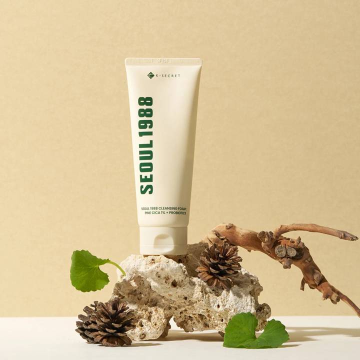 KSECRET Seoul 1988 Cleansing Foam: Pine Cica 1%+Probiotics 150ml