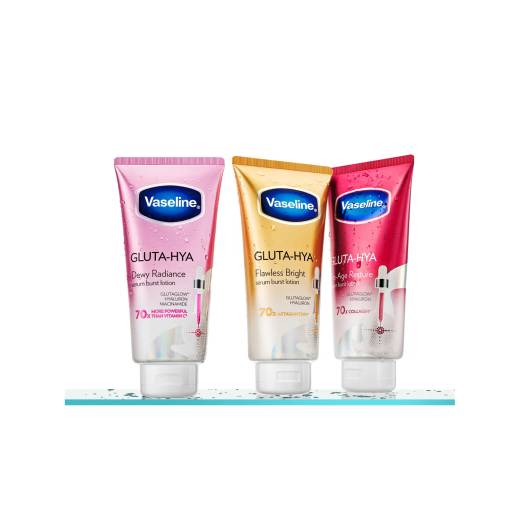 Vaseline Gluta-Hya Serum Body Lotion 170ml/300ml (3 Options)