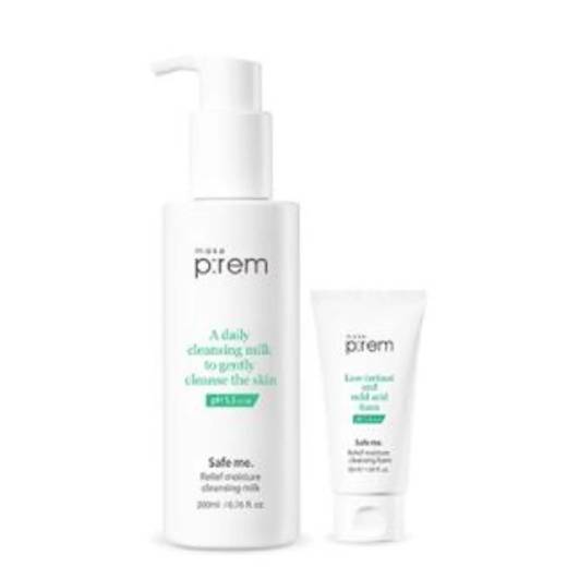 makeprem Safe Me Relief Moisture Cleansing Milk Special set (200ml+100ml)