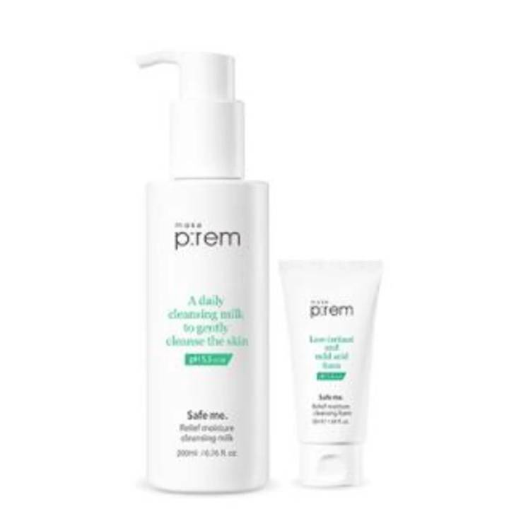 makeprem Safe Me Relief Moisture Cleansing Milk Special set (200ml+100ml)