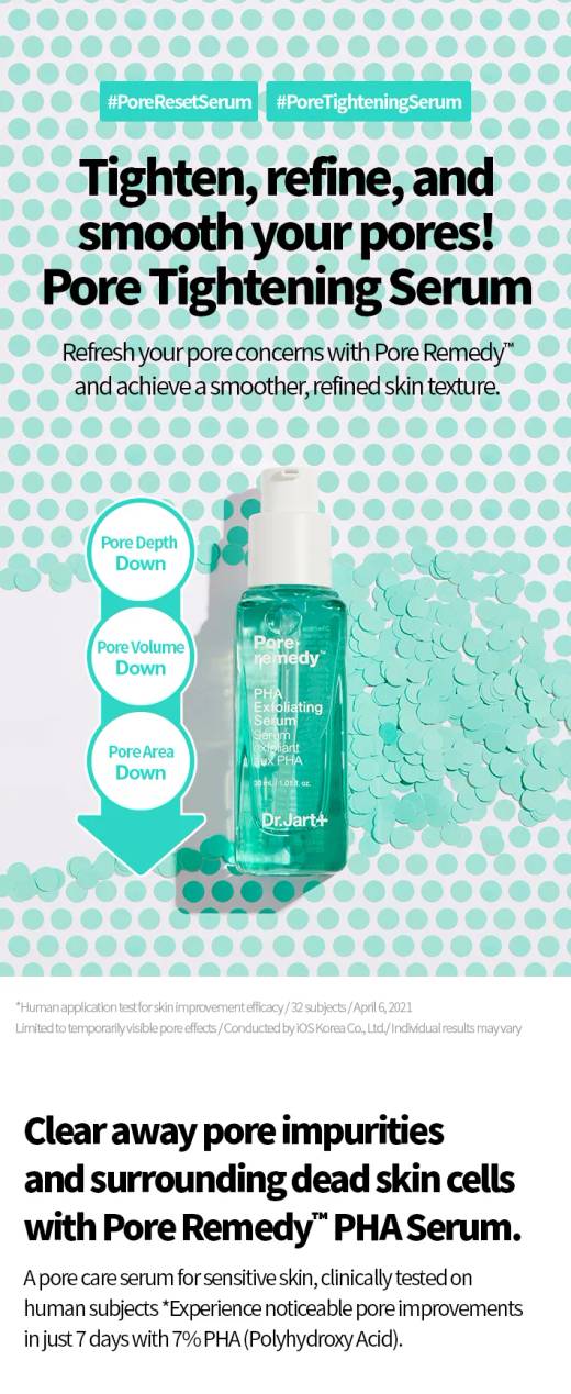Dr.Jart+ Pore Remedy PHA Exfoliating Serum 30ml
