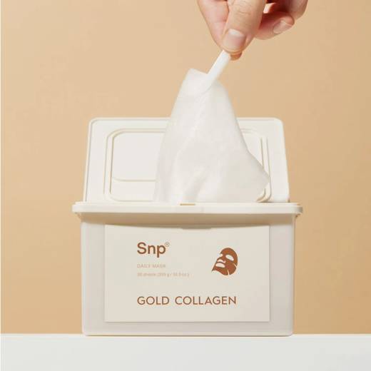 SNP Gold Collagen Daily Mask Sheet 30P