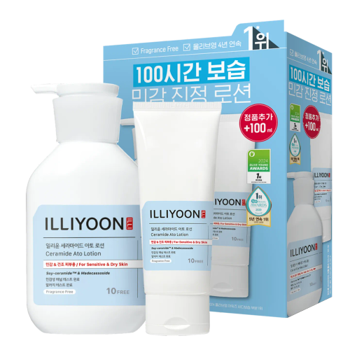 ILLIYOON Ceramide Ato Lotion 334mL (Set/Single)