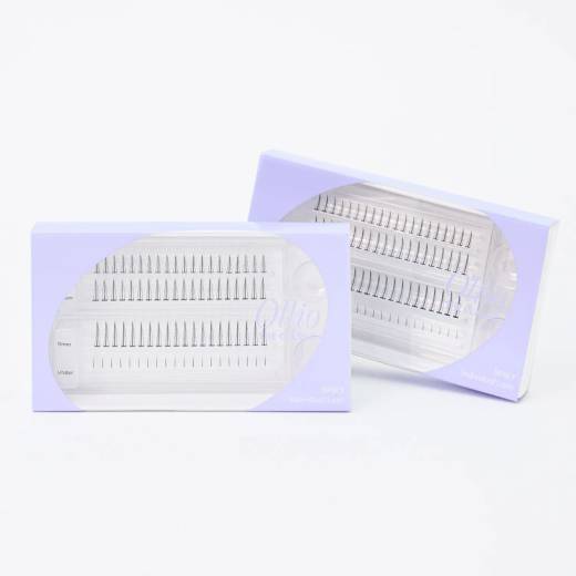 Ollio The Classic Indivisual Eyelash [KIT] (5/9/10/11mm) 80pcs