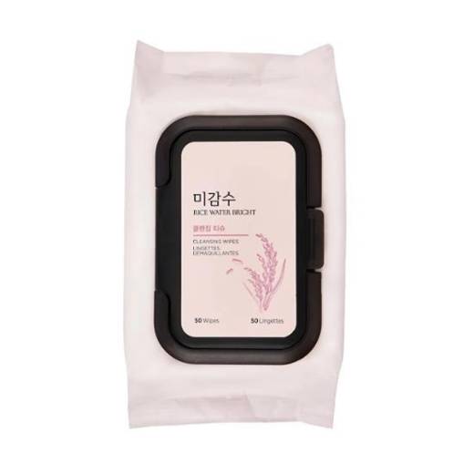 THE FACE SHOP Rice Water Bright Cleansing Wipes 50 Sheets