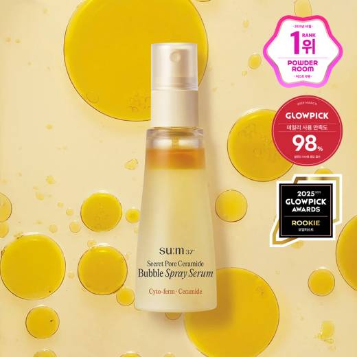 SUM37 Secret Pore Ceramide Bubble Spray Serum 60ml