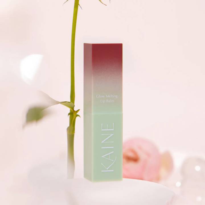 KAINE Glow Melting Lip Balm #Rosy Plum 3.4g