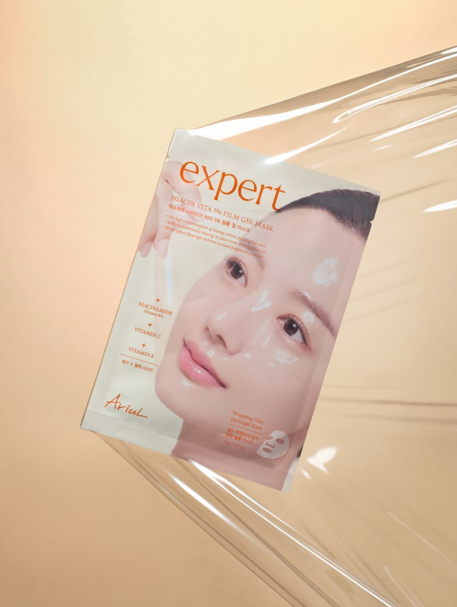 Ariul Expert Niacin Vita 5 Film Gel Mask Sheet 4ea