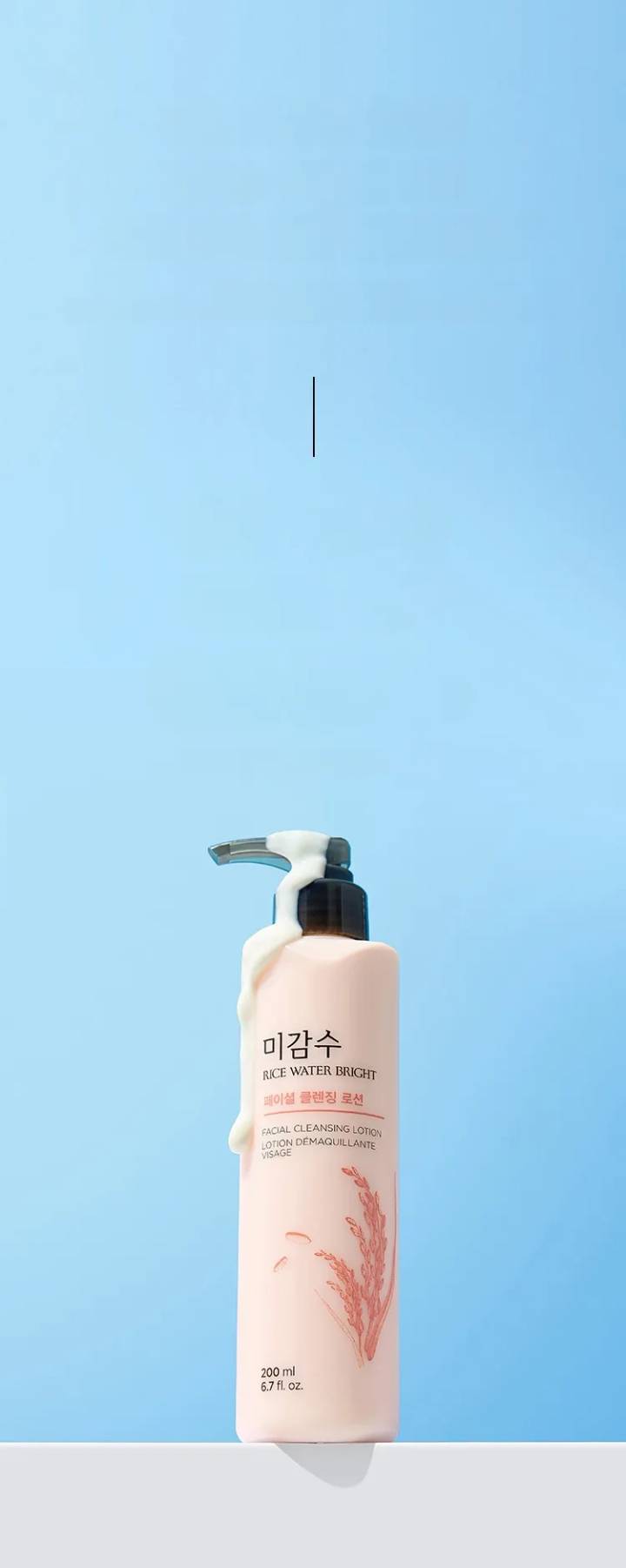 THE FACE SHOP Rice Water Bright Cleansing Lotion 200mL