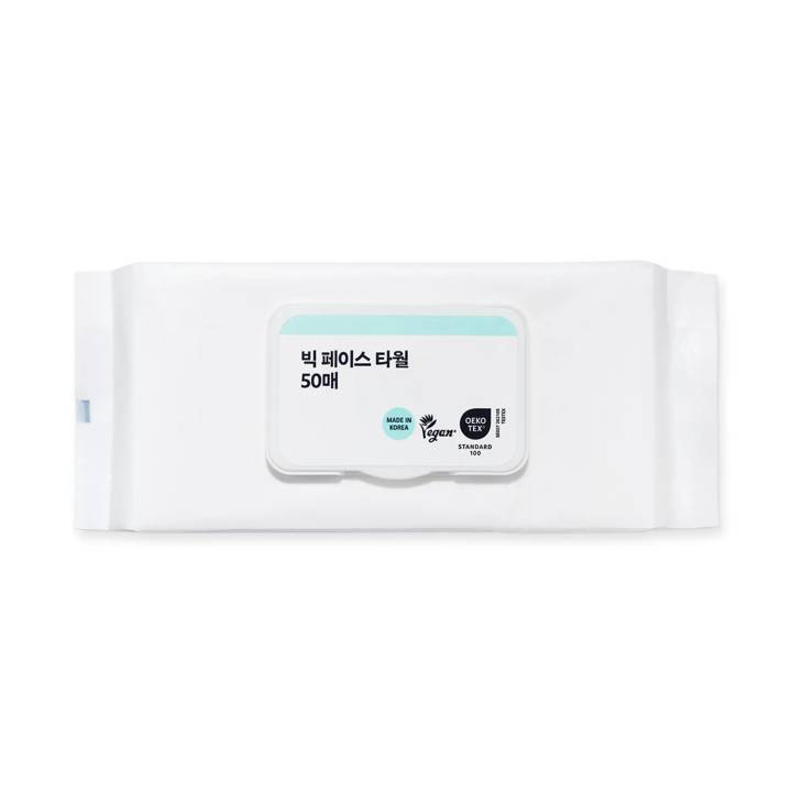 OLIVEYOUNG Big Face Towel 50P