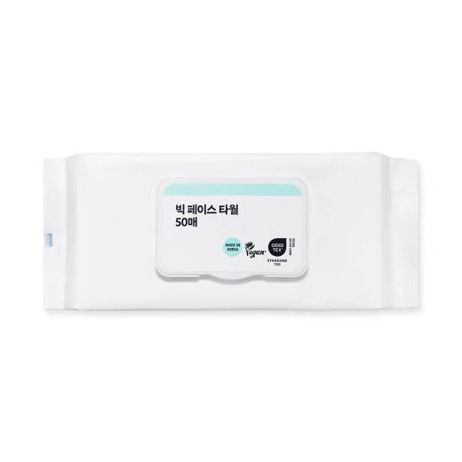 OLIVEYOUNG Big Face Towel 50P
