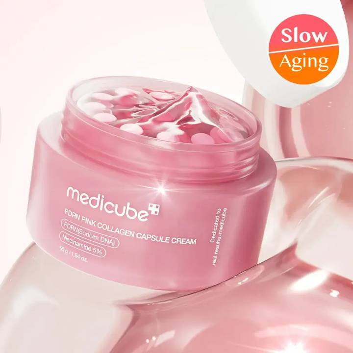 medicube PDRN Pink Collagen Capsule Cream 55g Set (+4.5g*2ea)