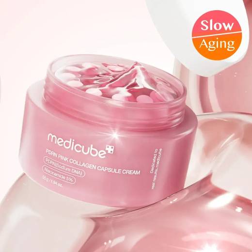 medicube PDRN Pink Collagen Capsule Cream 55g Set (+4.5g*2ea)