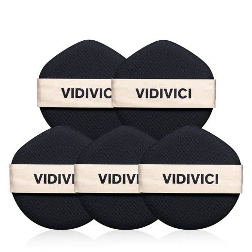 VIDIVICI Nude Perfection Skin Fit Cushion Puff 5P