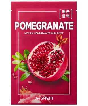 THE SAEM Natural Pomegranate Mask Sheet 1ea