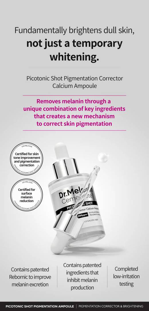 Dr.Melaxin Cemenrete Picotonic Shot Pigmentation Serum 30ml