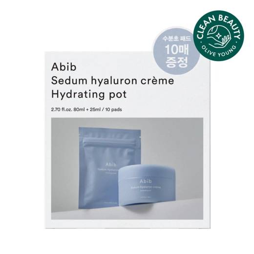 Abib Sedum Hyaluron Creme Hydrating Pot 80mL (+Sedum Hyaluron Pad 10P)