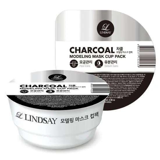 LINDSAY Modeling Mask Cup Pack 28g [Charcoal]