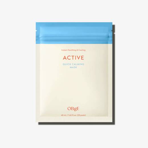 OBgE Active Quick Calming Mask 20ea