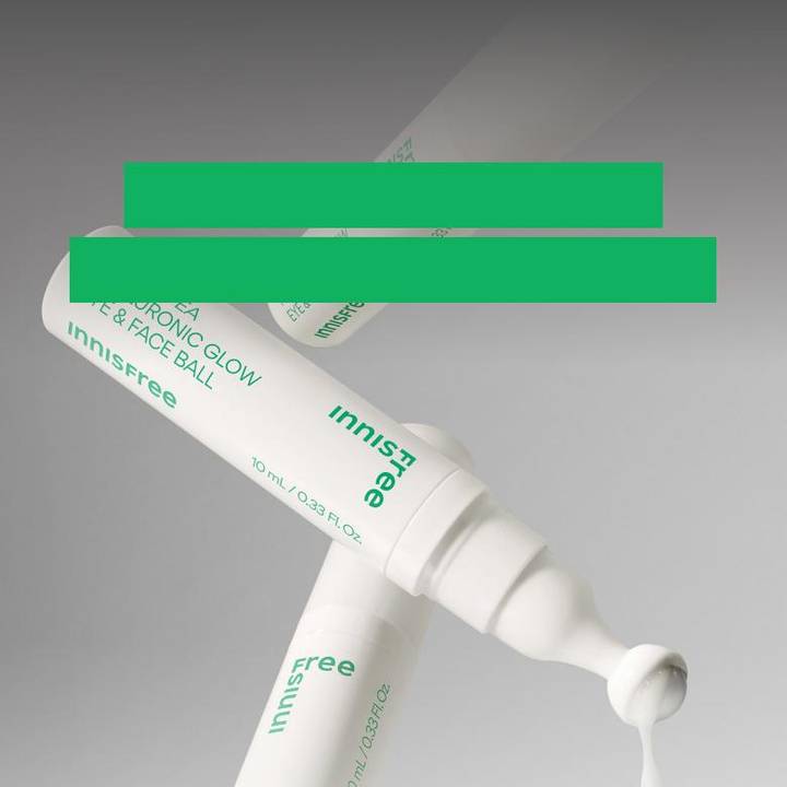 INNISFREE Green Tea Hyaluronic Glow Eye & Face Ball 10mL
