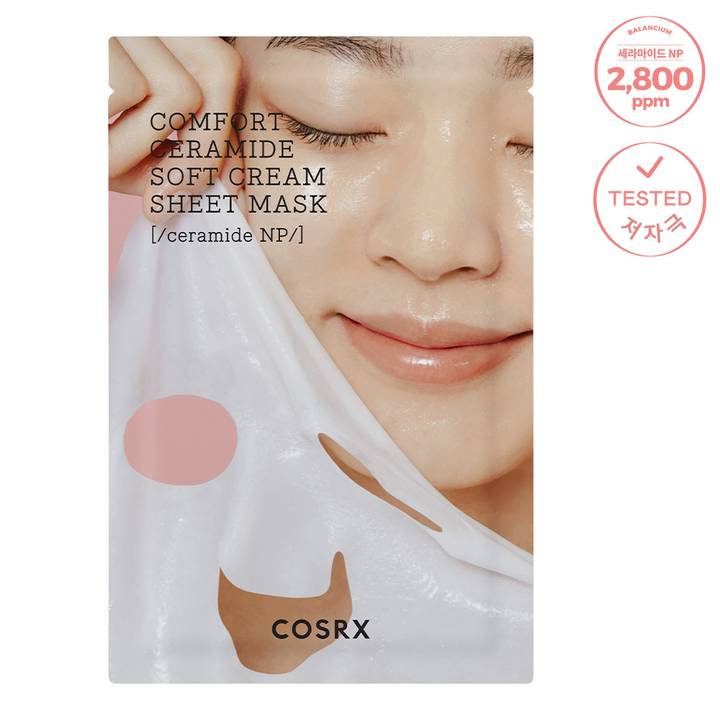 COSRX Balancium Comfort Ceramide Soft Cream Sheet Mask