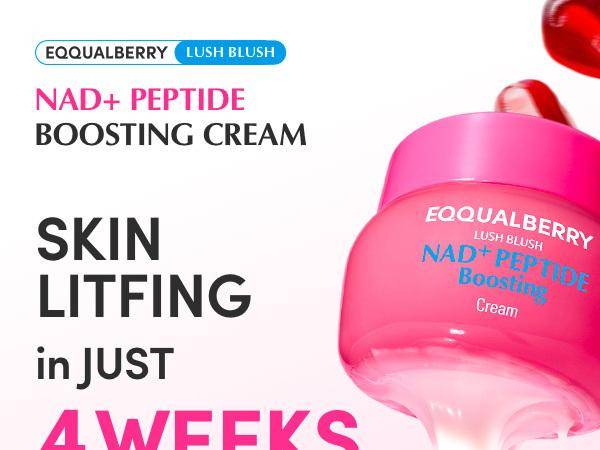EQQUALBERRY NAD+ Peptide Boosting Cream 50ml