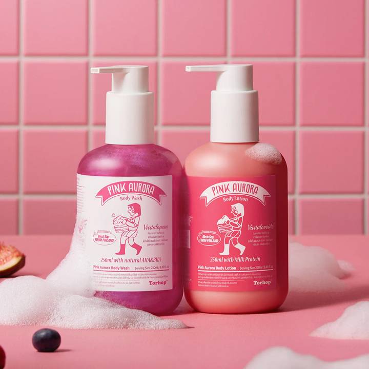 Torhop Pink Aurora Body Lotion 250ml