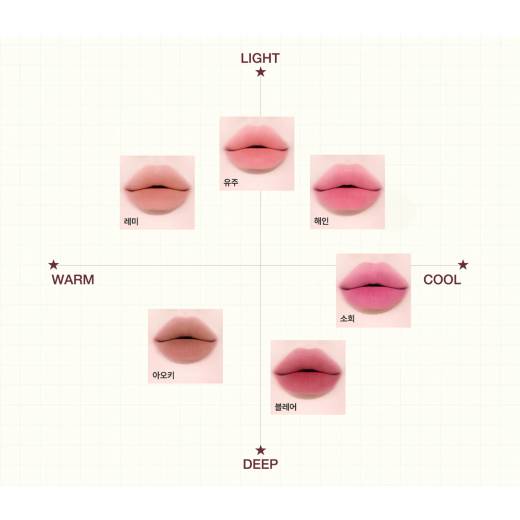 tiptoe Blurlet Sorbet Tint (6 Colors)