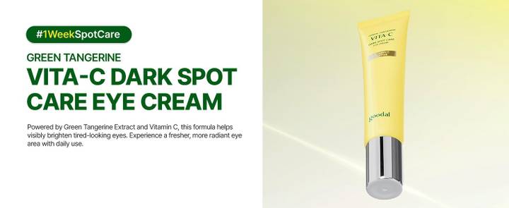 goodal Green Tangerine Vita-C Dark Spot Care Eye Cream 30ml 1+1 Set