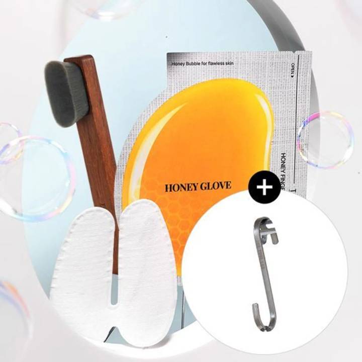 THE TOOL LAB Pore Dual Cleansing Set (701S Brush+Honey Glove 2ea)