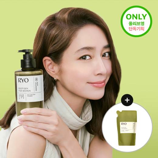 Ryo Root:Gen Scalp Care Shampoo for women 353mL Double Pack