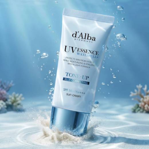 d'Alba Waterfull Tone-Up Sun Cream Blue 50ml