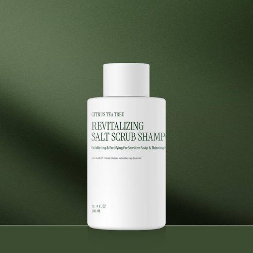CURLYSHYLL Revitalizing Salt Scrub Shampoo 300ml