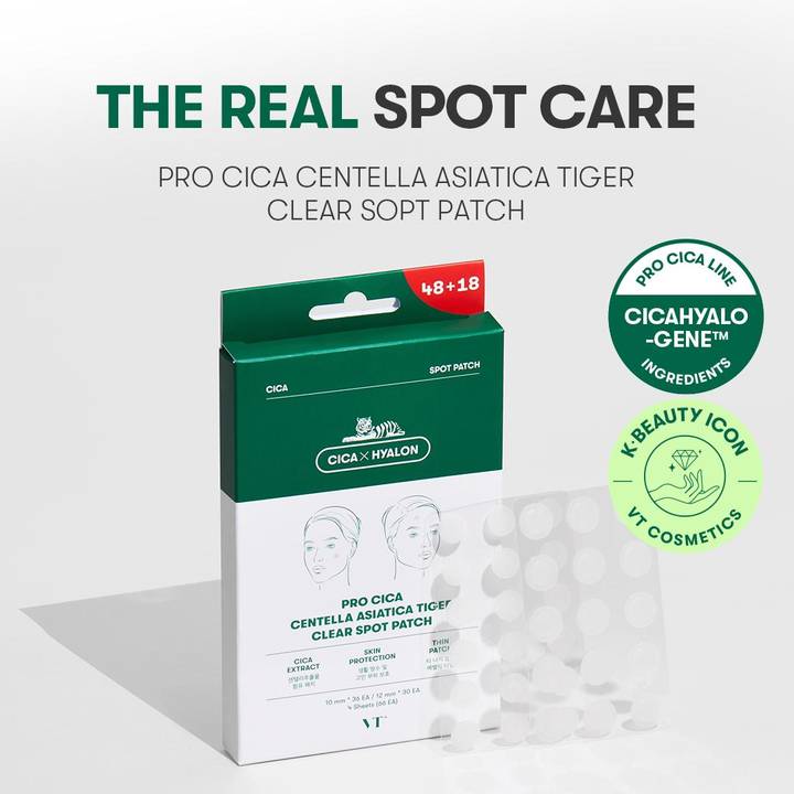 VT Pro Cica Centella Asiatica Tiger Clear Spot Patch 4P