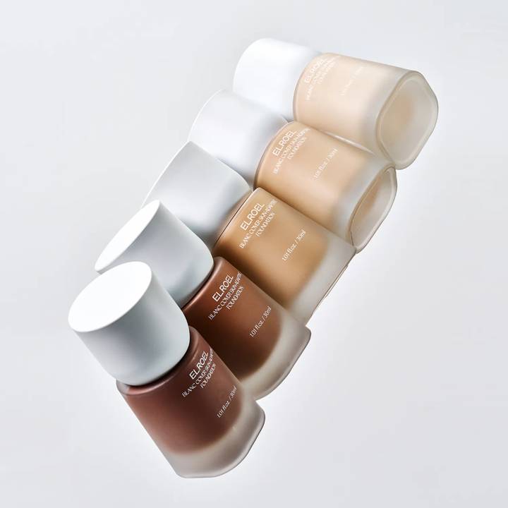 ELROEL Blanc Cover Skin-Adaptive Foundation 30ml (5 Shades)