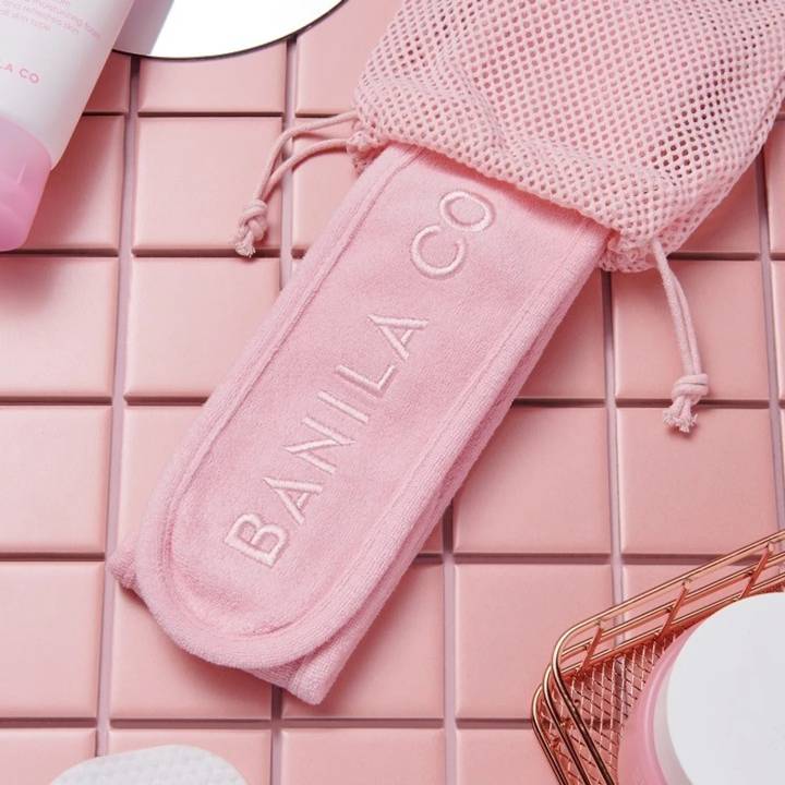 BANILA CO Pink Headband (+Pouch)