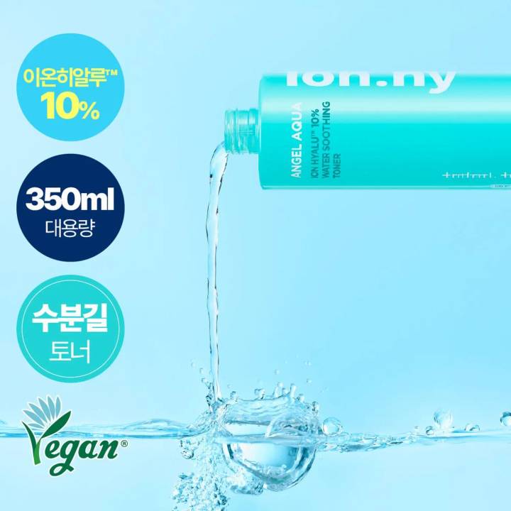BEYOND Angel Aqua Ion Hyalu 10% Water Soothing Toner 350ml Value Size