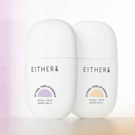 EITHER& UV Pixel Tone Up Essence 01 Skin Beige