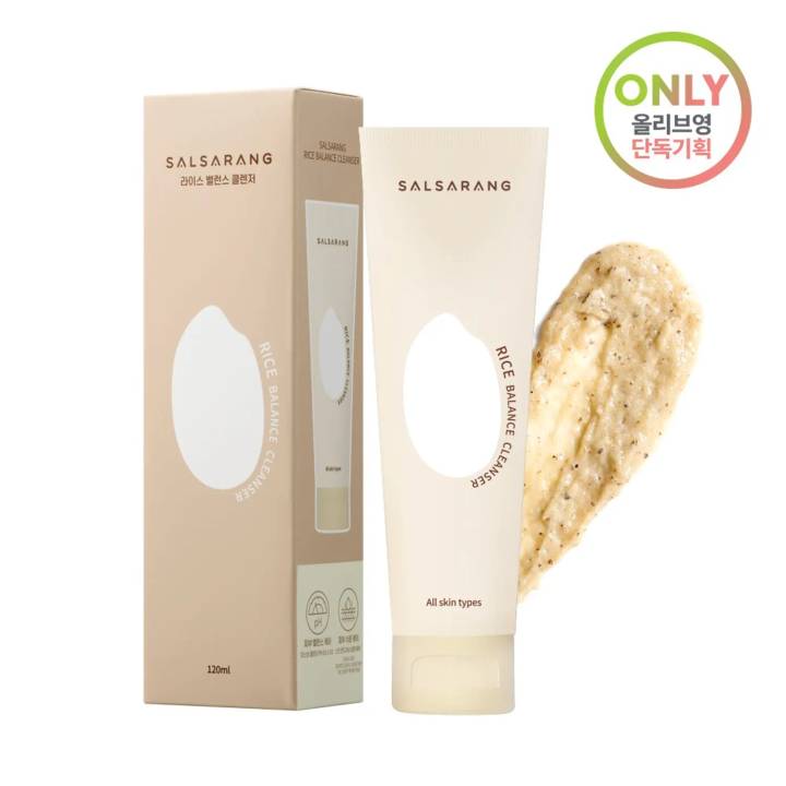 SAL SARANG Rice Balance Cleanser 120mL
