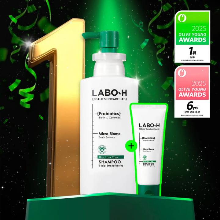 LABO-H Scalp Strengthening Shampoo 333ml Set (+50ml)