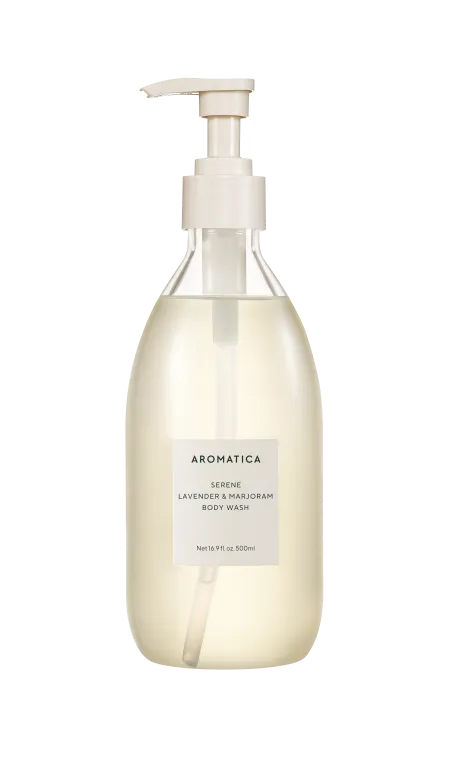 AROMATICA Serene Body Wash #Lavender & Marjoram 500ml