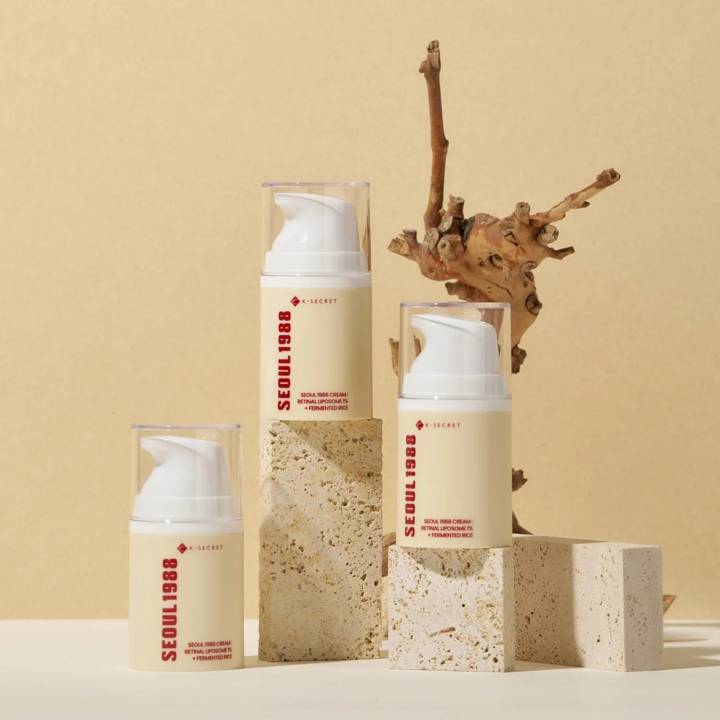 KSECRET Seoul 1988 Cream: Retinal Liposome 1%+Fermented Rice 50ml