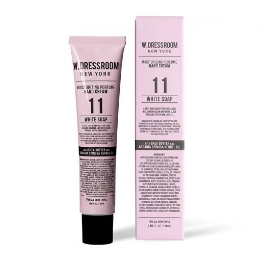 W.DRESSROOM Moisturizing Perfume Hand Cream 50g #11 White Soap