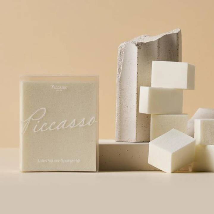 PICCASSO Latex Sponges Square 6P
