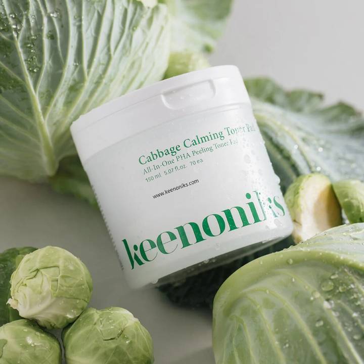 Keenoniks Cabbage Calming Toner Pad 70P (+70P Refill) (OY Exclusive)